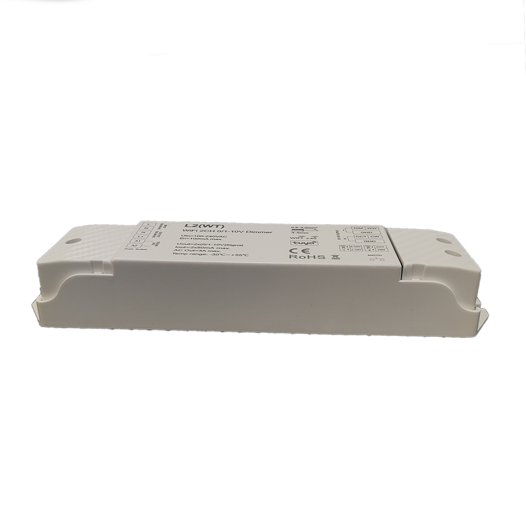 Contrôleur L2(WT) WiFi 2CH 0/1-10V Dimmer 2,4G