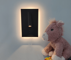 Applique GEOM - Red Light For House