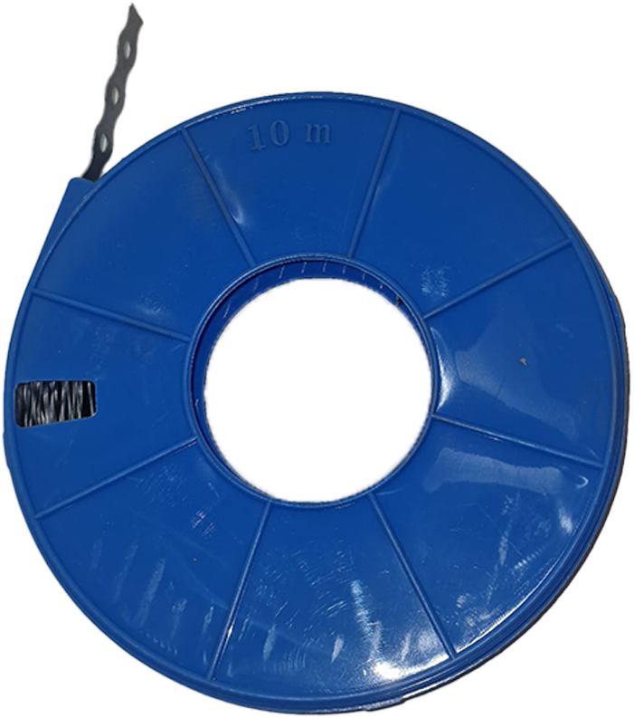 Feuillard 1 Trou Ondulé 12mx0,7mx10mm