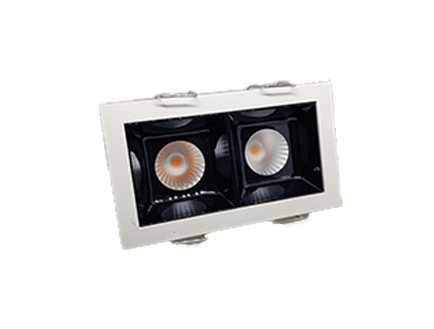 Double spot HR-XTD-02-E 2x5W - Red Light