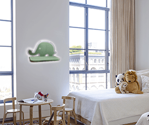 Applique ELEPHANT - Red Light