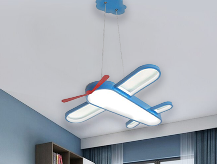Plafonnier JUMBO-JET pendant - Red Light