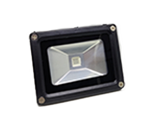Petit projecteur RGB - Red Light