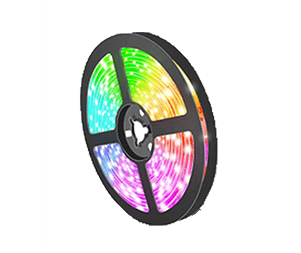 Kit Ruban Led RGBW complet 5m - Red Light