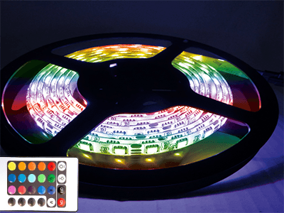 Kit Ruban Led RGBW complet 5m - Red Light