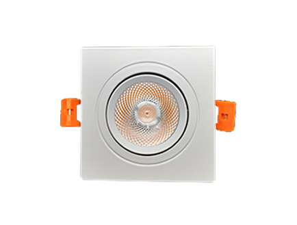 Spot carré encastrable et orientable 24V Dimmable - Red Light