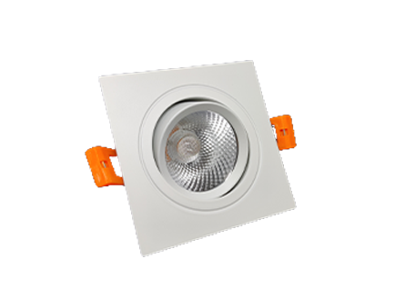 Spot carré encastrable et orientable 24V Dimmable - Red Light