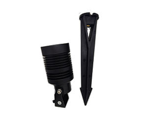 Spot pour jardin 10W 24V avec piquet - Red Light