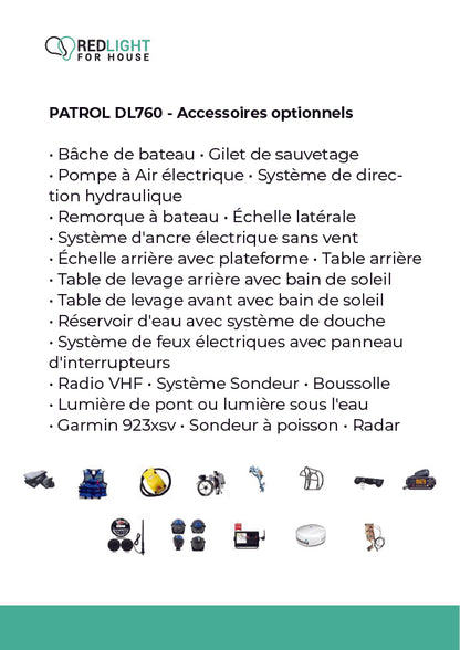 Bateau Patrol DL760