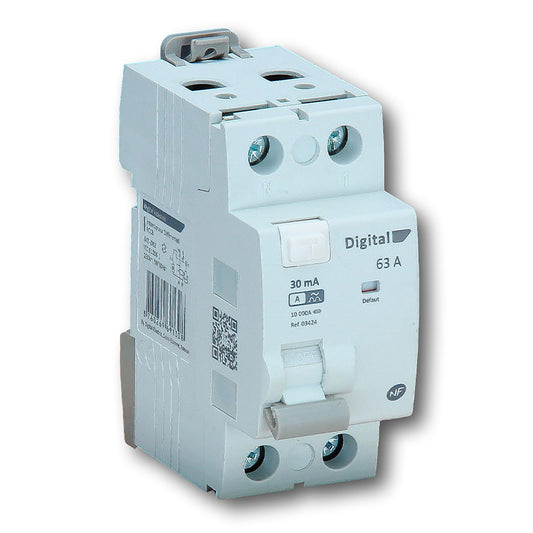 INTERRUPTEUR DIFFÉRENTIEL 2X40A TYPE A DIGITAL ELECTRIC