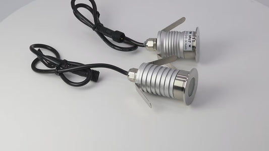 Mini Spot LED Encastré Sol 1W / 3W IP67