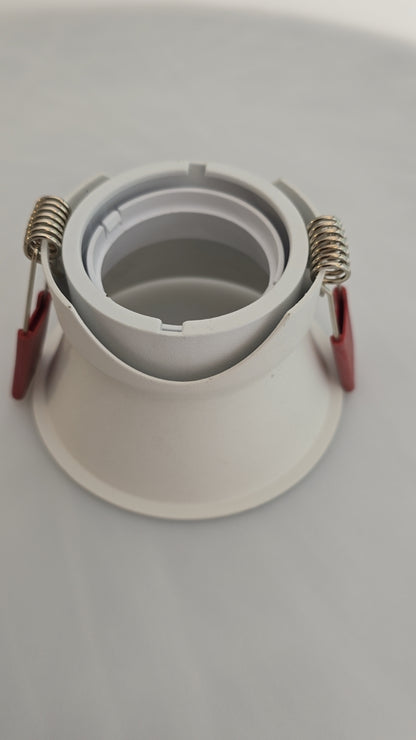 Support Orientable pour GU10 90mm /77mm / 65mm Blanc, RED LIGHT FOR HOUSE