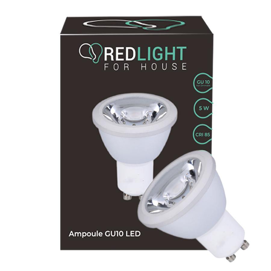Ampoule GU10 LED 5W - Red Light