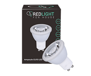 Ampoule GU10 Dimmabe 7W - Red Light