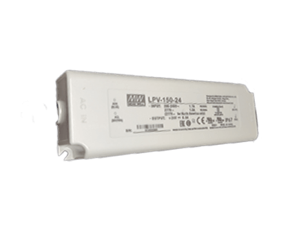 Driver Mean Well LPV-150-24 - Red Light
